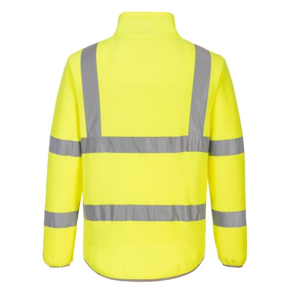 Yellow Eco Hi-Vis Fleece 