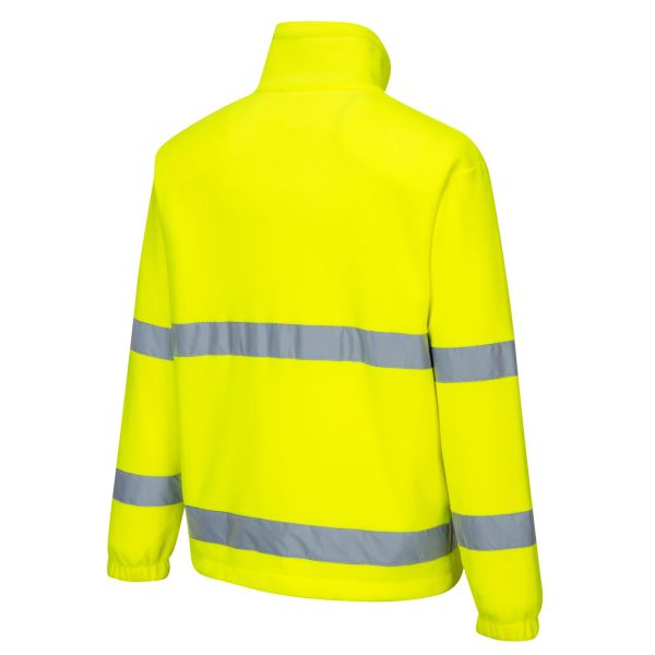 Yellow Hi-Vis Windbreaker Fleece 