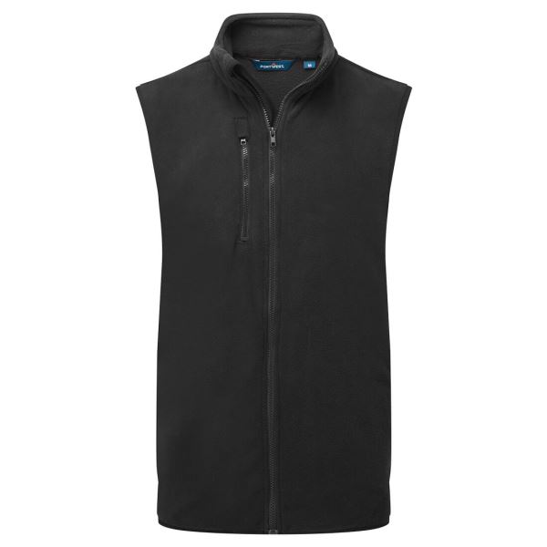 Black Fleece Gilet  