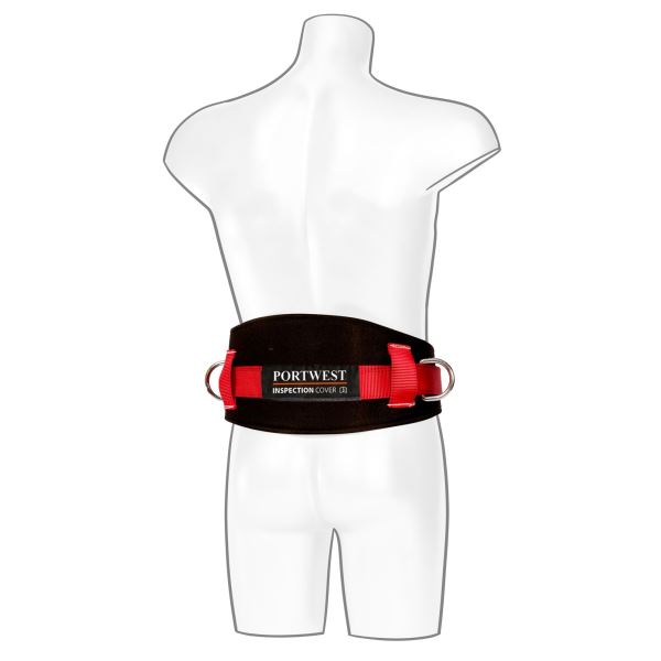 Black Portwest Work Positioning Belt 