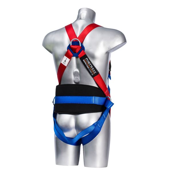 Red Portwest 3 Point Comfort Harness 