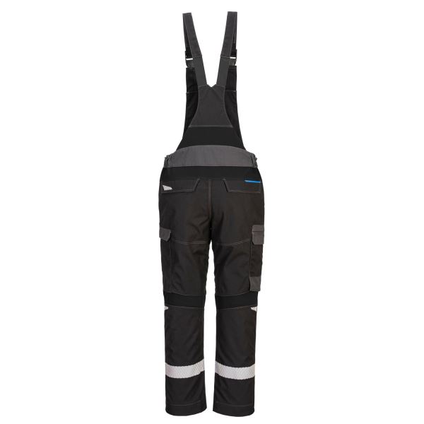 Black WX3 FR Bib and Brace 