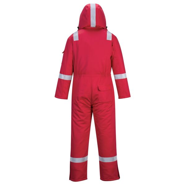 Red FR Anti-Static Winter Coverall 