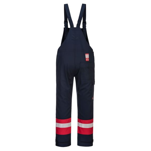 Navy Bizflame Work Bib and Brace 