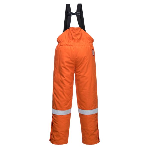 Orange FR Anti-Static Winter Salopettes 