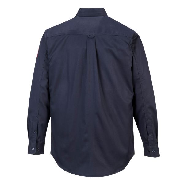 Navy Bizflame 88/12 FR Work Shirt 