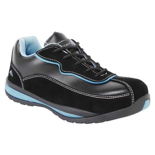 Black Steelite Women's Safety Trainer S1P HRO 