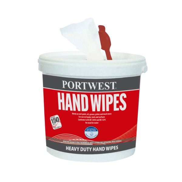 White Hand Wipes (150 Wipes) 