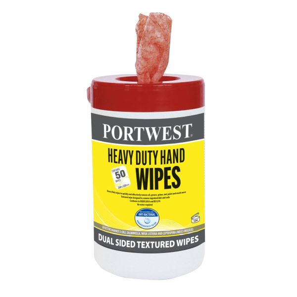 Orange Heavy Duty Hand Wipes (80 Wipes) 