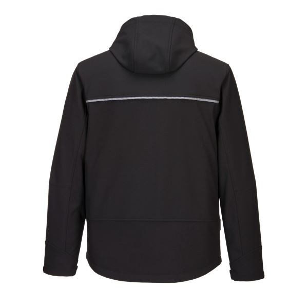 Portwest Black KX3 Hooded Softshell (3L) 