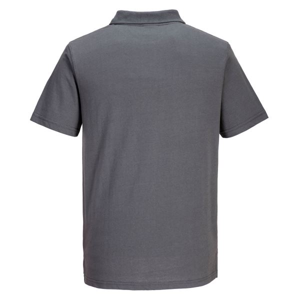 Zoom Grey Lightweight Jersey Polo Shirt (48 in a box) 