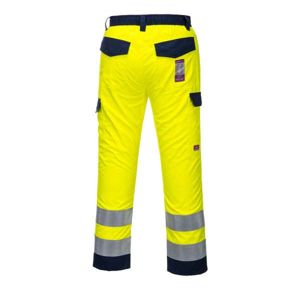 Yellow/navy Hi-Vis Modaflame Trousers 