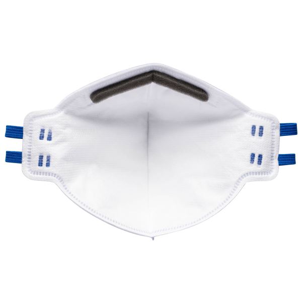 White FFP2 Fold Flat Respirator (Pk20) 