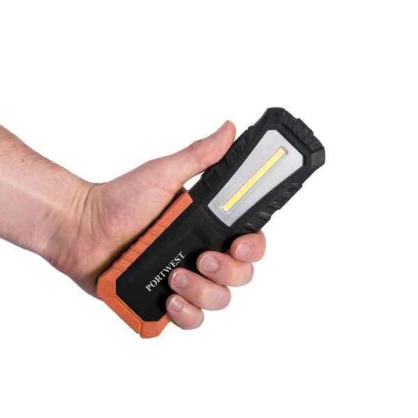 Black USB Rechargeable Inspection Torch 