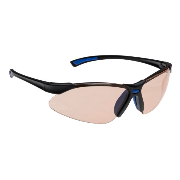 Portwest Brown Blue Light Blocker Spectacles 