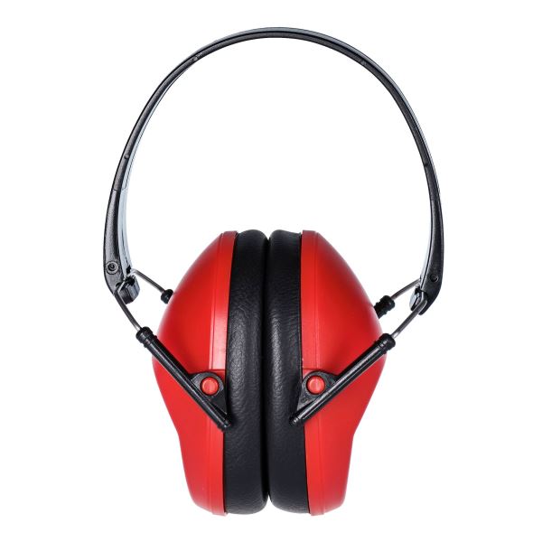 Red Portwest Slim Ear Defenders 