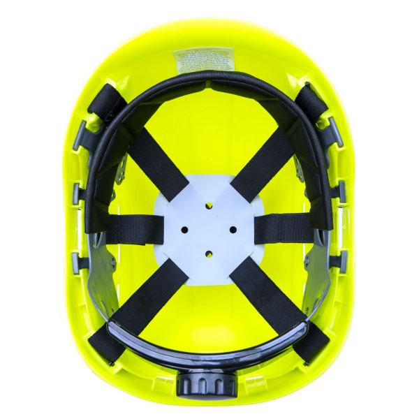 Portwest Yellow Height Endurance Vented Helmet 