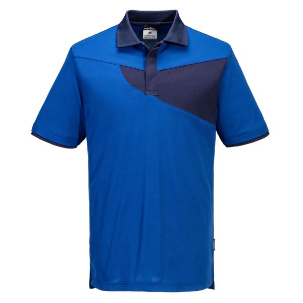 Royal/navy PW2 Cotton Comfort Polo Shirt S/S 