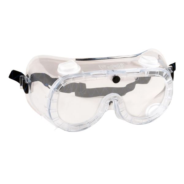 Clear Indirect Vent Goggles 