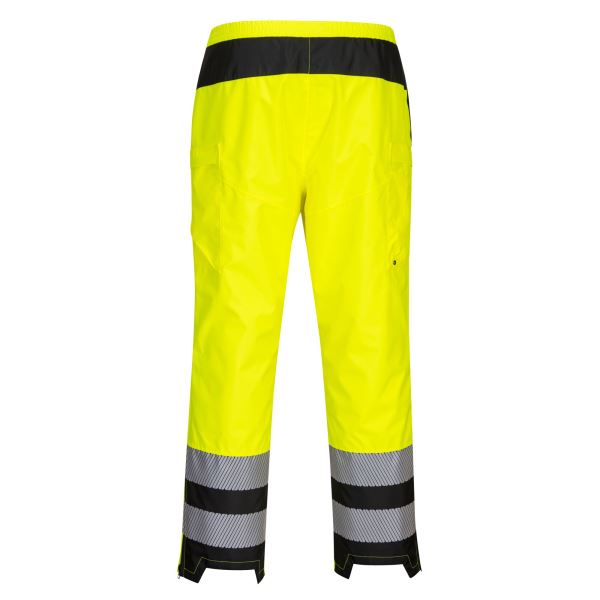 Yellow/black PW3 Hi-Vis Women's Rain Trousers 