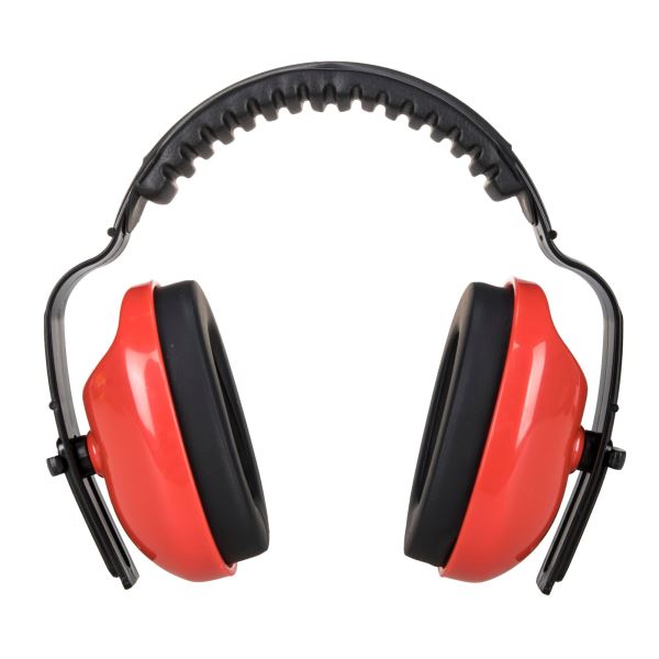 Red PW Classic Plus Ear Defenders 