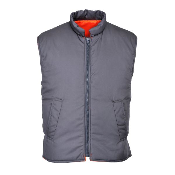 Orange Hi-Vis Reversible Bodywarmer 