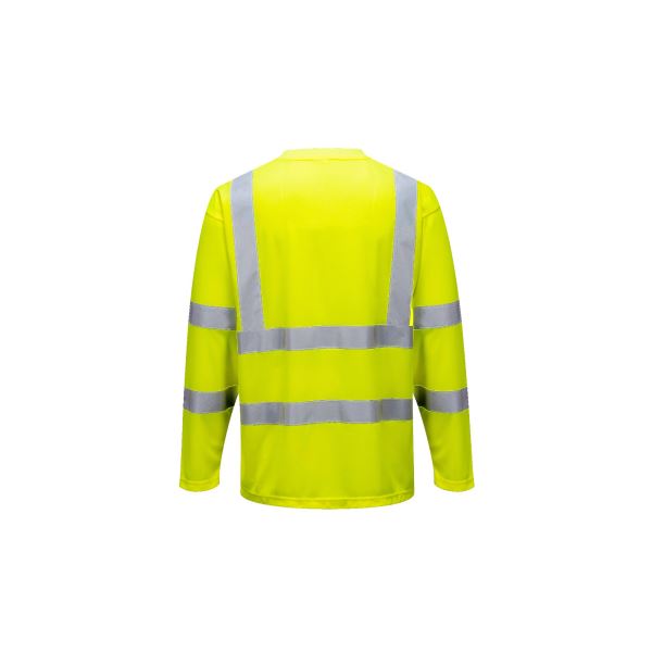 Yellow Hi-Vis T-Shirt L/S  