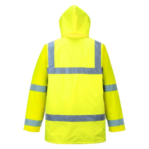 Portwest Yellow Hi-Vis 4-in-1 Traffic Jacket 