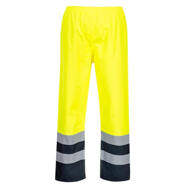 Yellow Hi-Vis Two Tone Traffic Trouser 