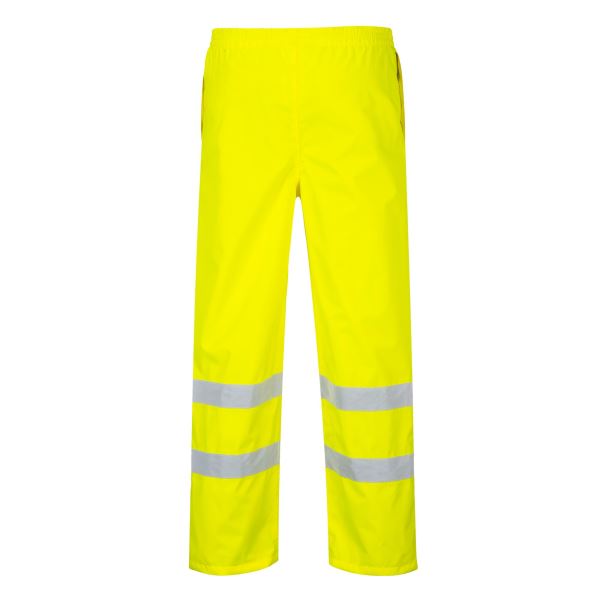 Yellow Hi-Vis Breathable Rain Trousers 