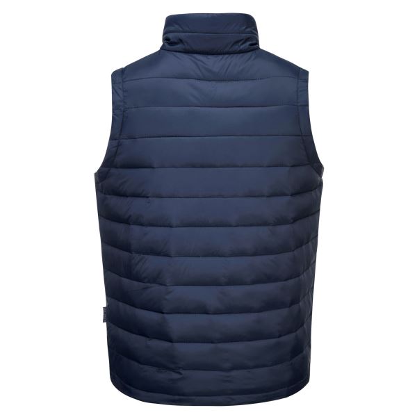 Navy Baffle Gilet 