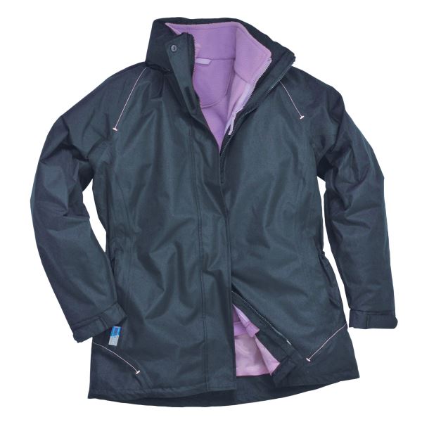 Navy Elgin 3-in-1 Women's Jacket 