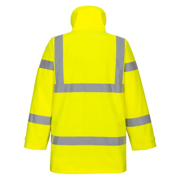 Yellow Hi-Vis Extreme Rain Jacket  