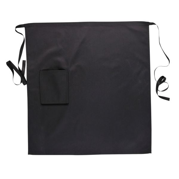 Portwest Black Waist Apron with Pocket 