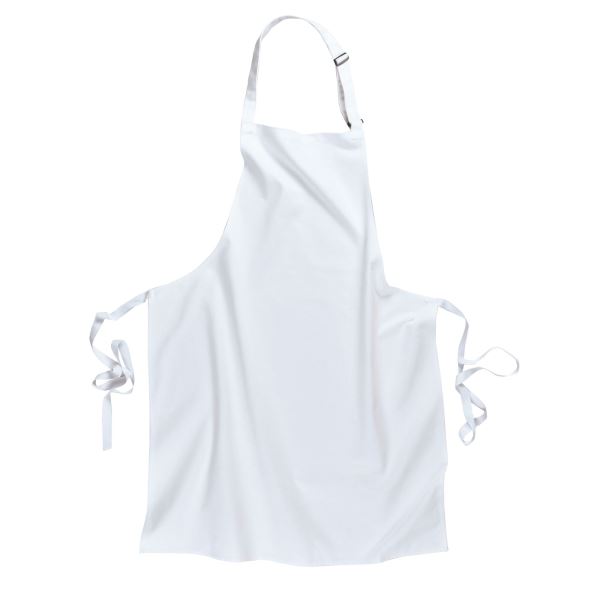 Portwest White Cotton Bib Apron 