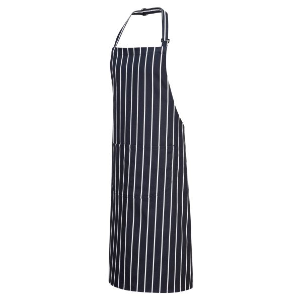 Portwest Navy Butchers Apron with Pocket 