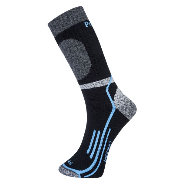 Portwest Black Winter Merino Sock 