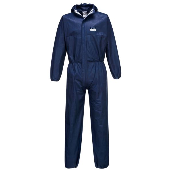 Navy BizTex SMS Coverall Type 5/6 (Pk50) 