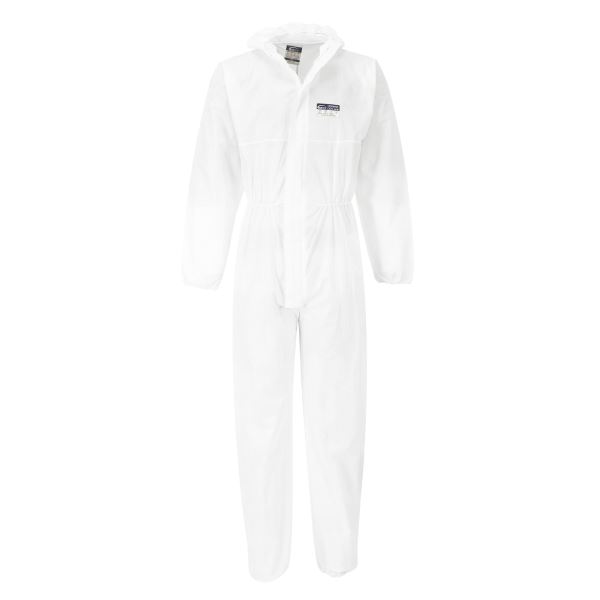 White BizTex SMS Coverall Type 5/6 (Pk50) 