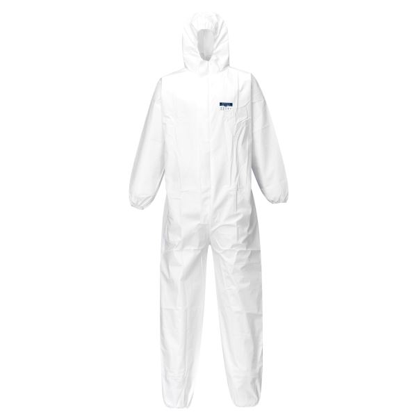 White BizTex Microcool Coverall Type 5/6 (Pk50) 