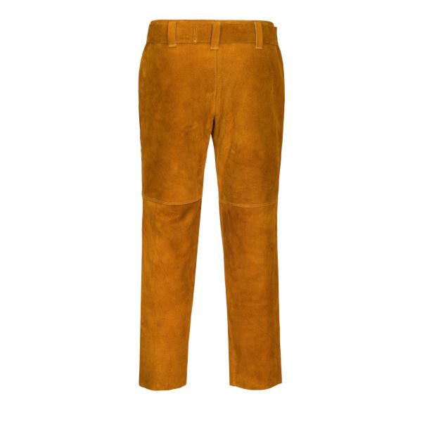 Tan Leather Welding Trousers 