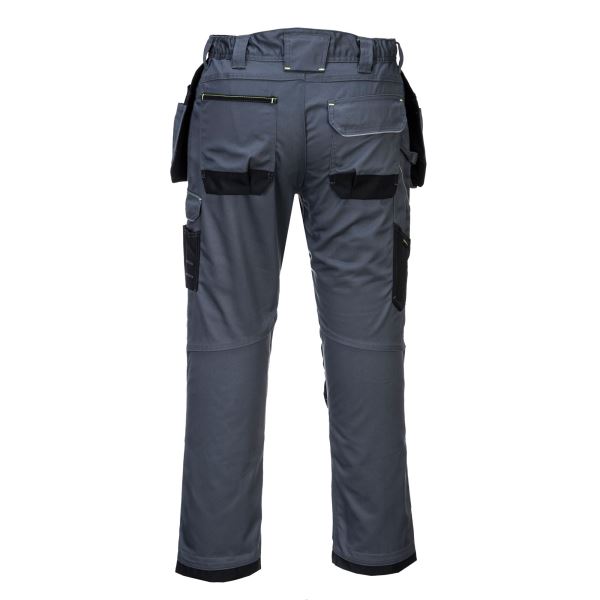 Zoom Grey/black PW3 Holster Work Trousers 