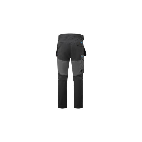 Metal Grey WX3 Slim Fit Holster Trousers 