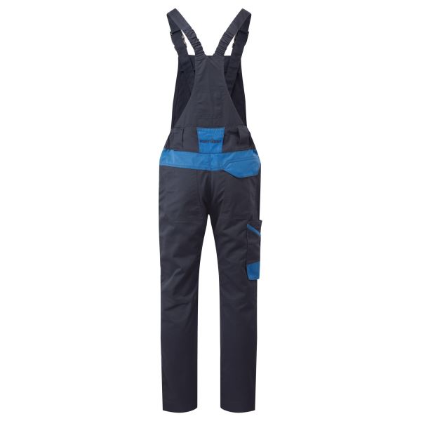 Dark Navy WX3 Industrial Wash Bib and Brace 