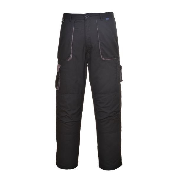 Black Portwest Texo Contrast Trousers 