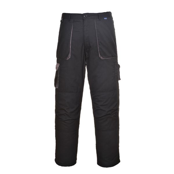 Black Tall Portwest Texo Contrast Trousers 