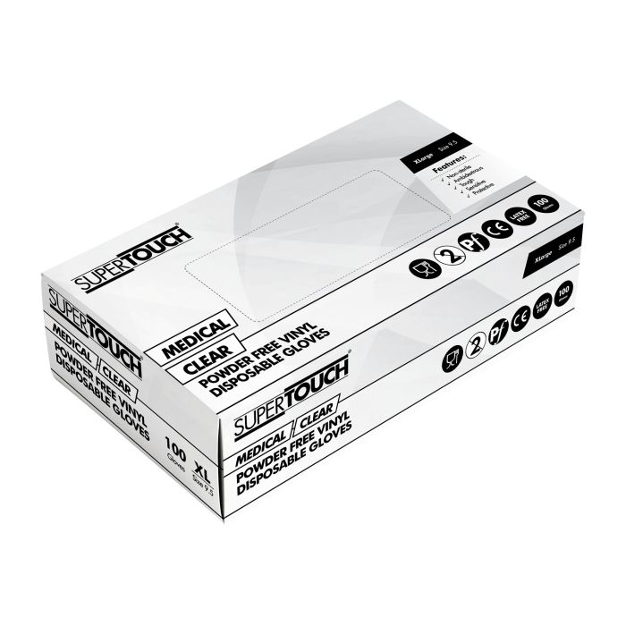 Supertouch Powderfree Vinyl Gloves