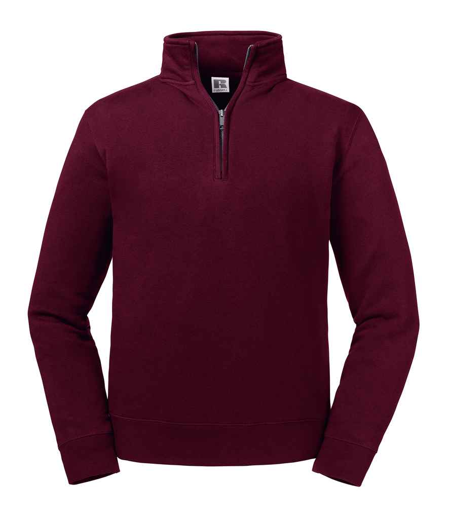 Russell Athletic Authentic Zip Neck Sweatshirt