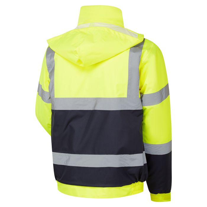 Supertouch Hi Vis 2 Tone Bomber Jacket