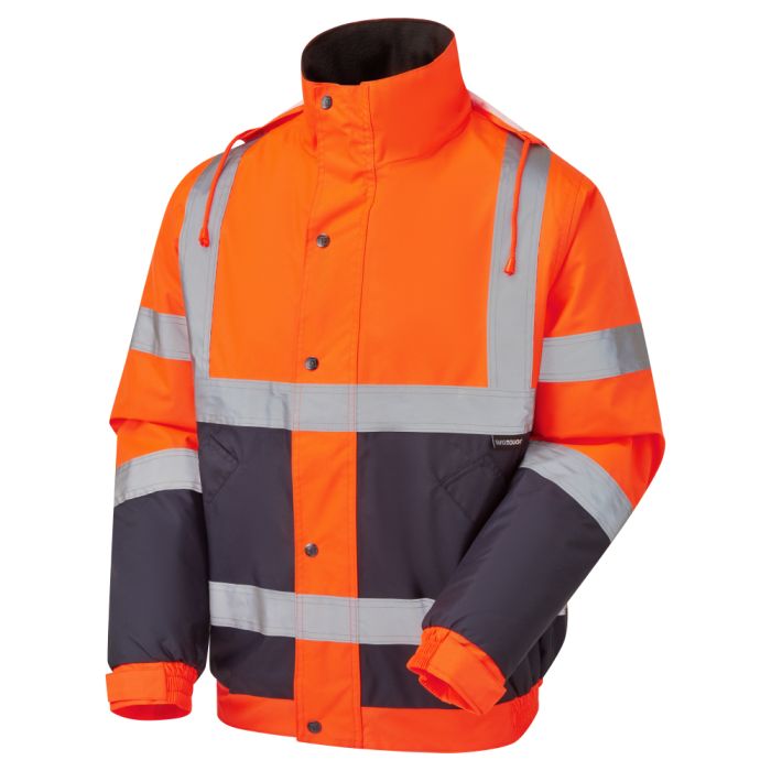 Supertouch Hi Vis 2 Tone Bomber Jacket
